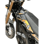 2019 KTM 790 Adventure motorcycle in Surron Ultra Bee 2025 display