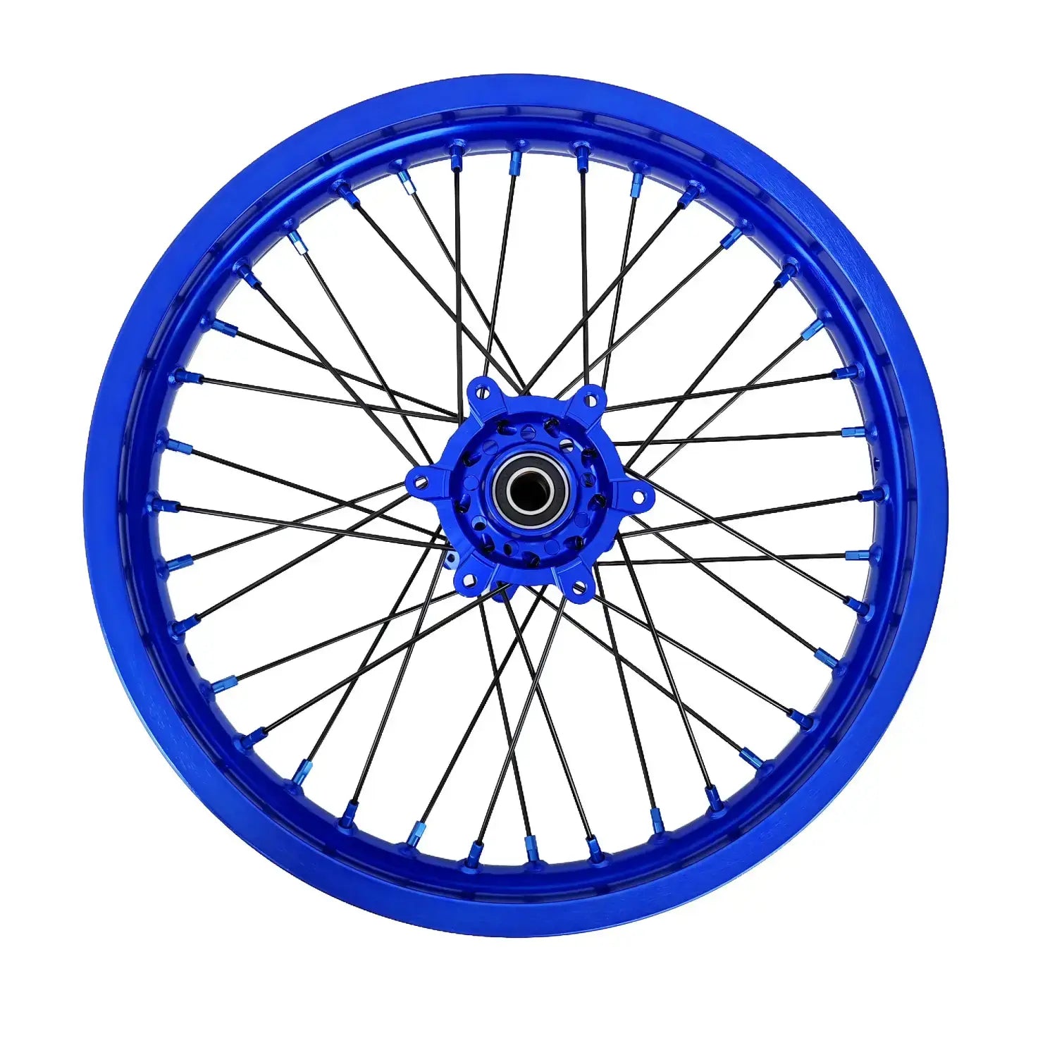 For Aluminum Alloy Motorcycle Parts 21 18 Inch Blue Wheel Set For Sur Ron Ultra Bee Wheels