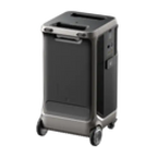 Black Anker SOLIX F3800 hardshell suitcase with wheels