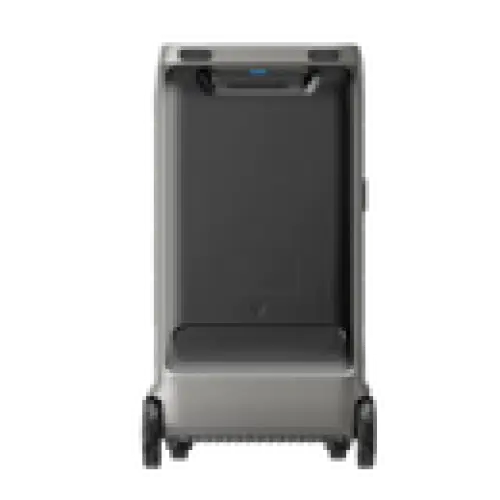 Anker SOLIX F3800 padded laptop sleeve in silver black