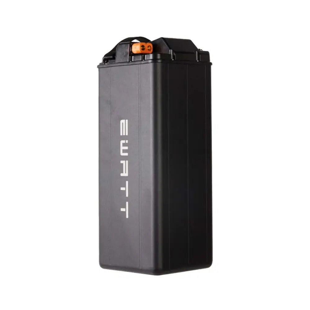 Nexbat 72V 50Ah black battery with orange terminals