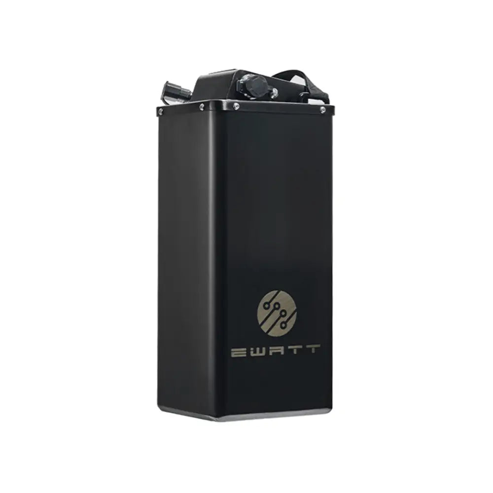 Nexbat 72V 50Ah black rectangular battery with silver logo and wires for Sur-Ron Light Bee