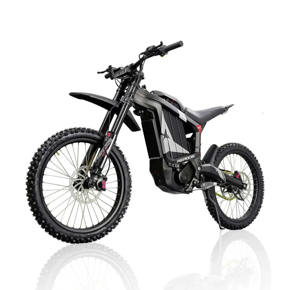 HEZZO 8000W Electric Dirt Bike 72v 35Ah Electric Bike Middrive Rerode 