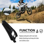 Black plastic rear mudguard for Sur Ron Ultra Bee dirt bike