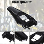 Black Ultra Bee rear fender mudguard for Sur Ron electric bike