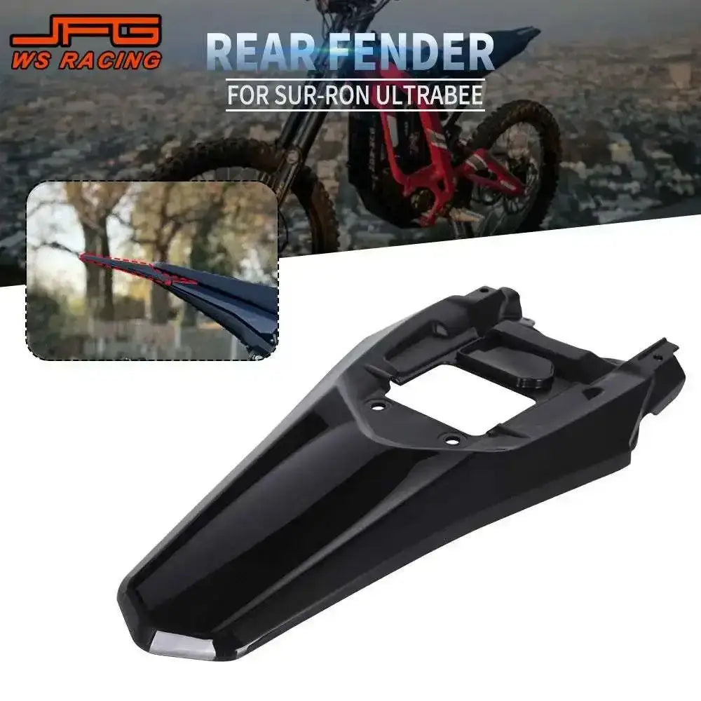 Black Rear Fender Mudguard for Sur-Ron Ultra Bee Electric Bike