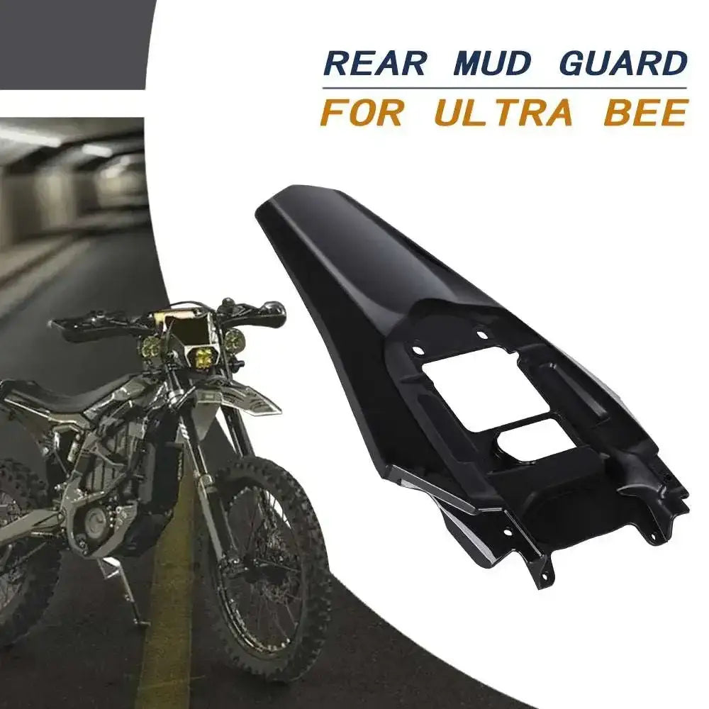 Ultra Bee rear mud guard black plastic fender for Sur-Ron