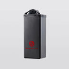 Black EWatt 72V 57Ah battery with red logo for Talaria Sting