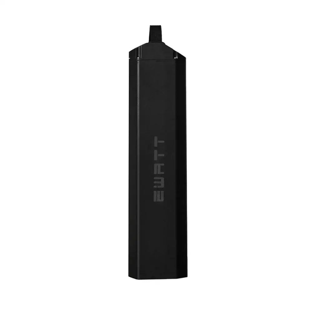 Sleek black Talaria X3 vape pen with textured grip and EWatt 74V 44Ah battery upgrade