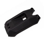 Black plastic Sur-Ron Light Bee battery cover with tire cutout