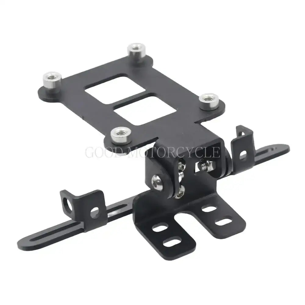 Black Surron Ultra Bee UB collapsible rear license plate bracket